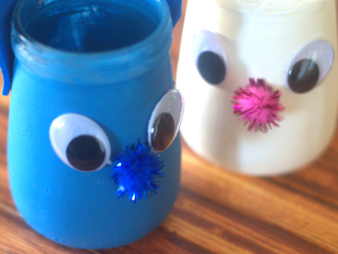Image for Fox and Bunny Jars Kids Craft