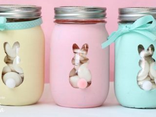 Image for Easter Bunny Mason Jars