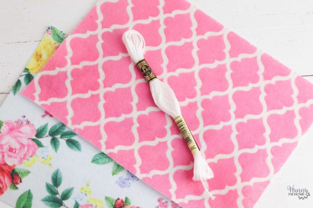 diy felt tray supplies