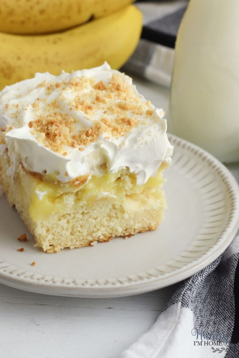 Easy Gluten Free Banana Pudding Cake