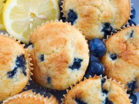 Image for Lemon Blueberry Muffin Recipe