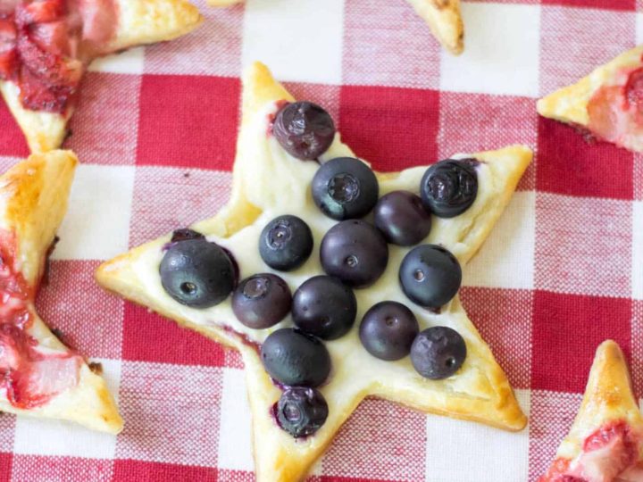 Image for Mixed Berry Puff Pastry Recipe for the Fourth