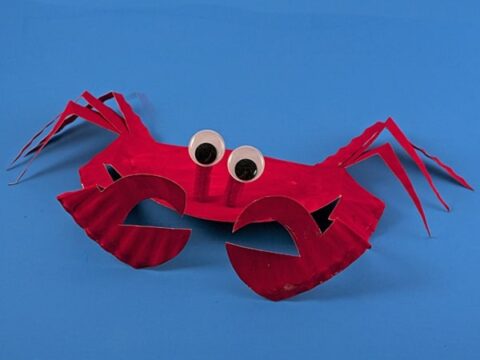 Image for Paper Plate Sea Crab Craft