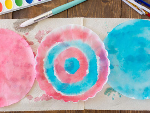 Image for 4th of July Coffee Filter Flowers