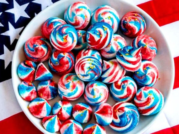 Image for Patriotic Meringue Cookies