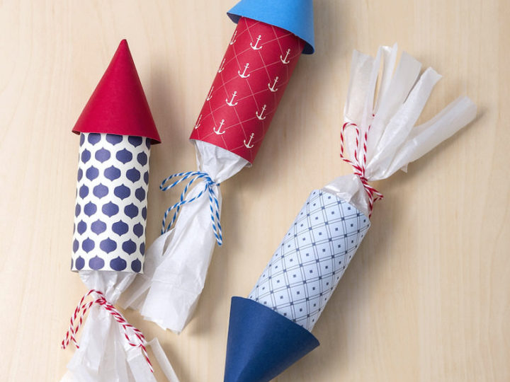 Image for 4th of July Party Favors Shaped Like Rockets