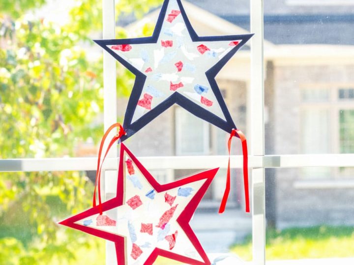 Image for Patriotic Star Suncatchers