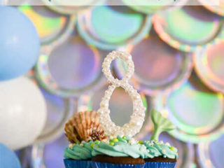 Image for Easy Mermaid Backdrop for a Mermaid Party