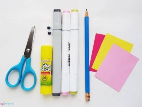 Image for Paper Heart Butterfly Craft 
