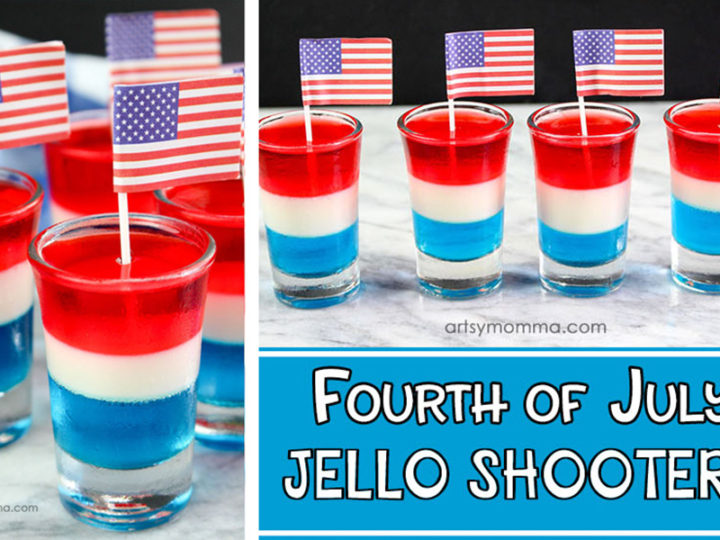 Image for Red, White, And Blue Layered Jello 
