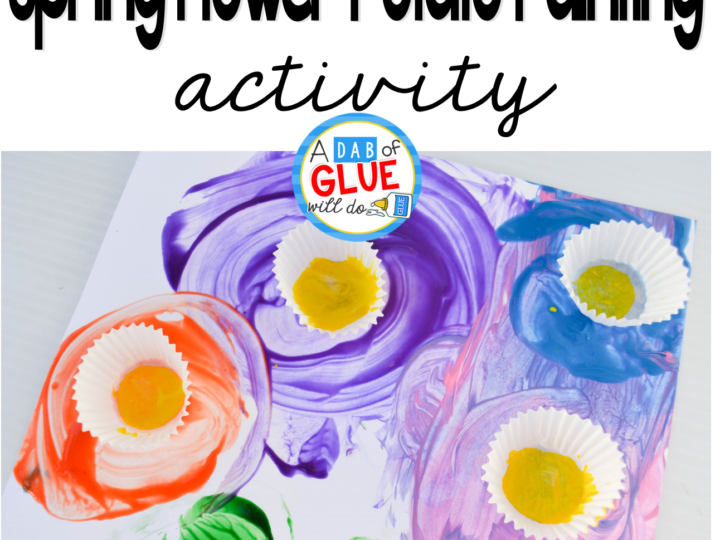 Image for Spring Flower Potato Painting