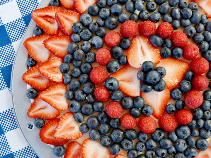 Image for Sugar Cookie Fruit Pizza with Fresh Berries