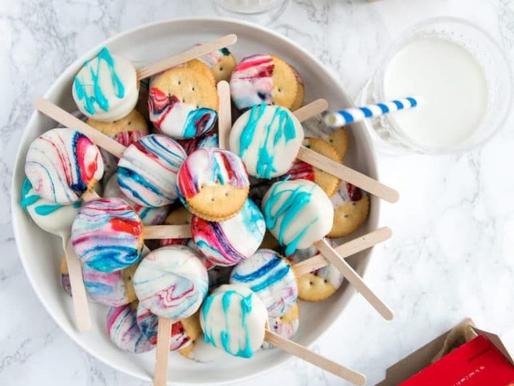 Image for Chocolate Covered RITZ Cracker Peanut Butter Sandwich Pops