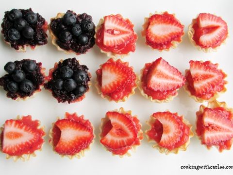 Image for Easy (No Bake!) Two Bite Berry Pies