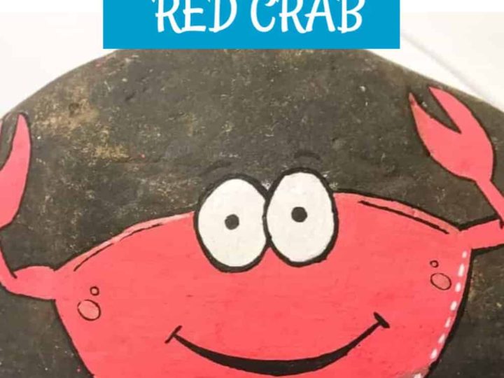Image for Crab Rock Painting Craft For Kids