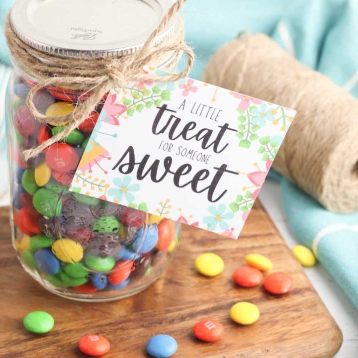 candy in a jar gift