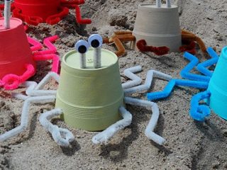 Image for Styrofoam Cup Sea Crabs Craft