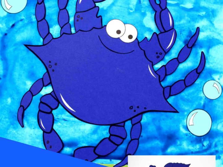 Image for Blue Crab Art Project For Kids
