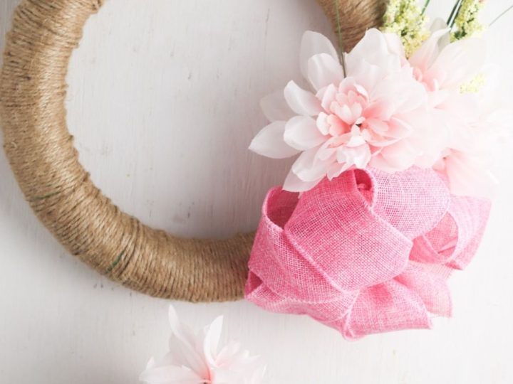 dollar store wreath