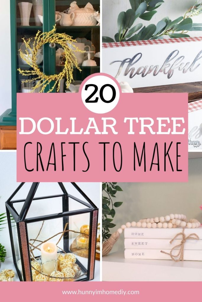 20 Easy Dollar Tree Crafts You Can Make At Home Today - Dollar Tree Home Decor Ideas