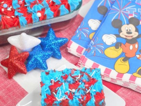 Image for Firework Cake : Perfect Patriotic Cake Idea