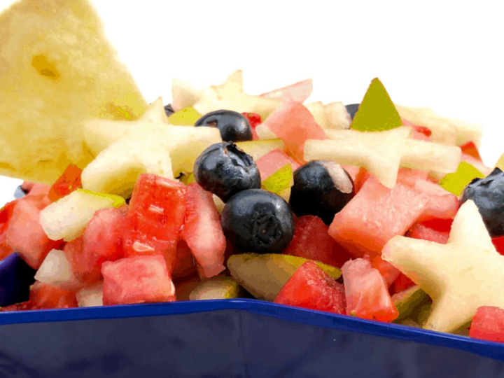Image for Red, White And Blue Fruit Salsa