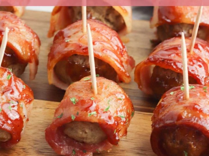 BBQ bacon meatballs