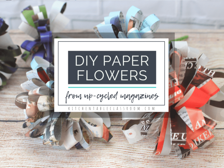 Image for Make a Paper Flower Bouquet from Magazine Pages