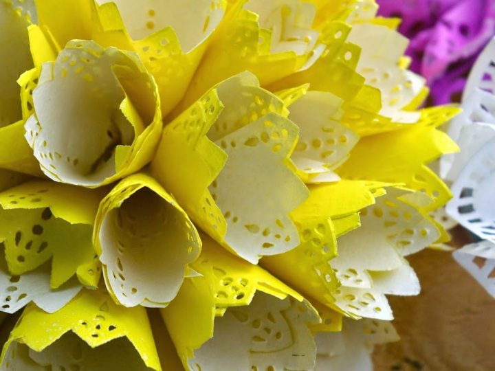Image for DIY Paper Doily Flowers