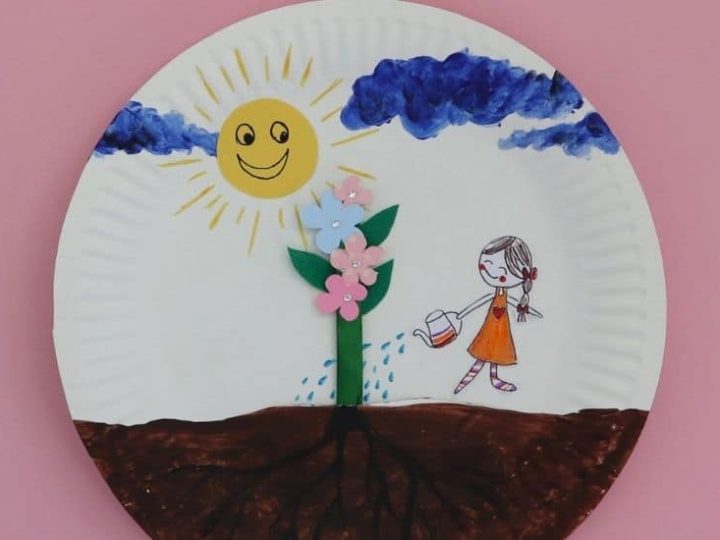 Image for Paper Plate Flower Craft