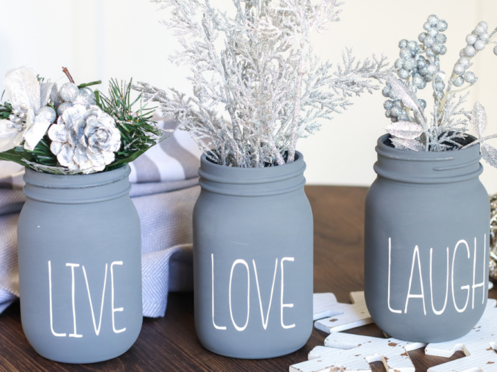 Image for DIY Live Laugh Love Mason Jars