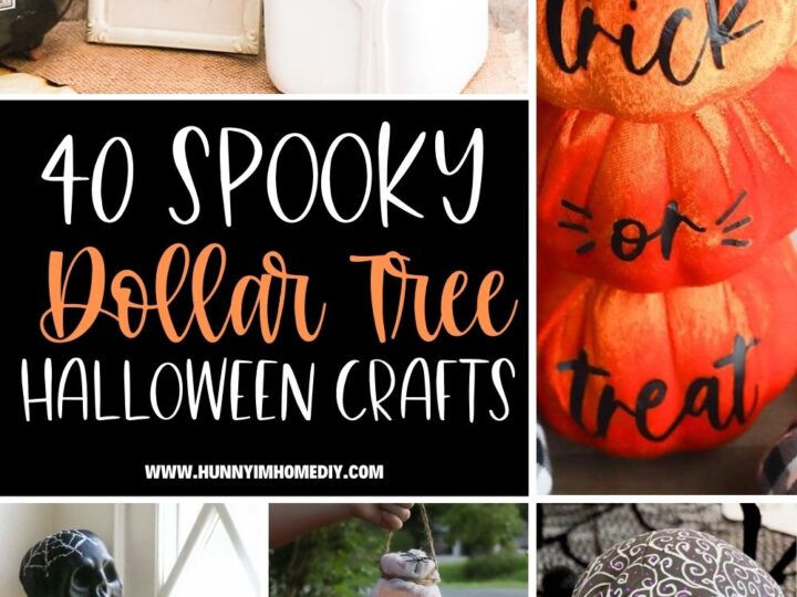 dollar tree halloween crafts