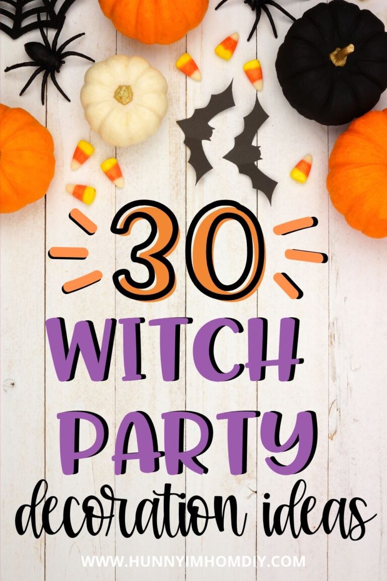 30 Spooky Witch Themed Party Decorations