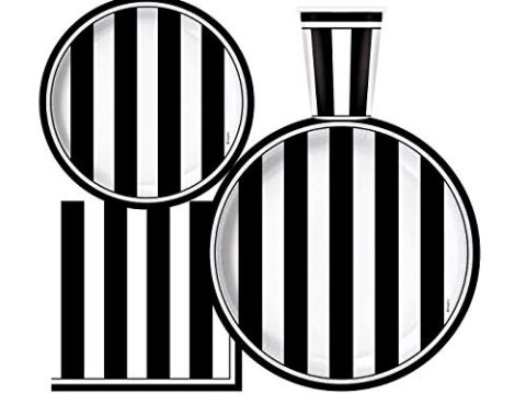 Image for Black and White Party Tableware