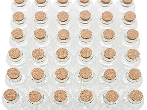 Image for Cork Stopper Glass Bottles 