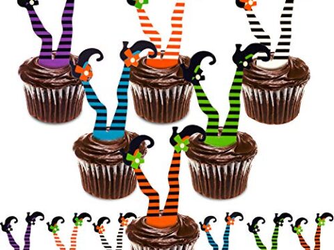 Image for Halloween Cupcake Toppers 