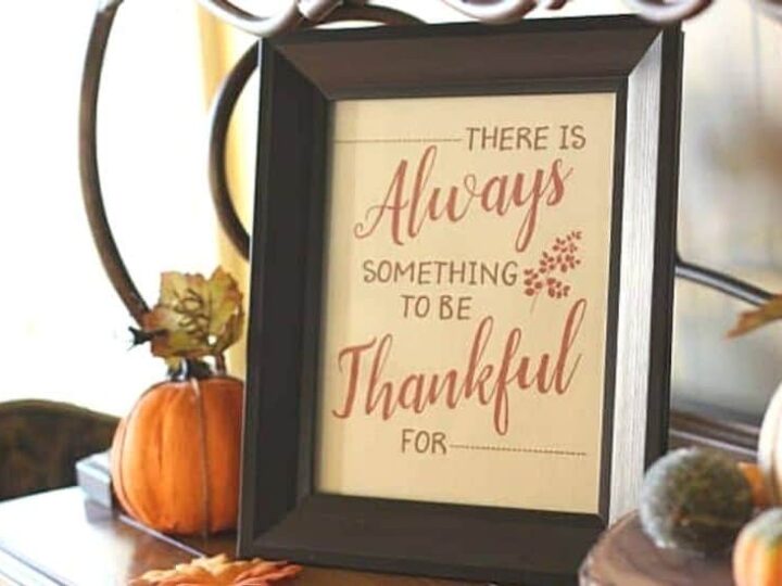 Image for Always Thankful Free Printable