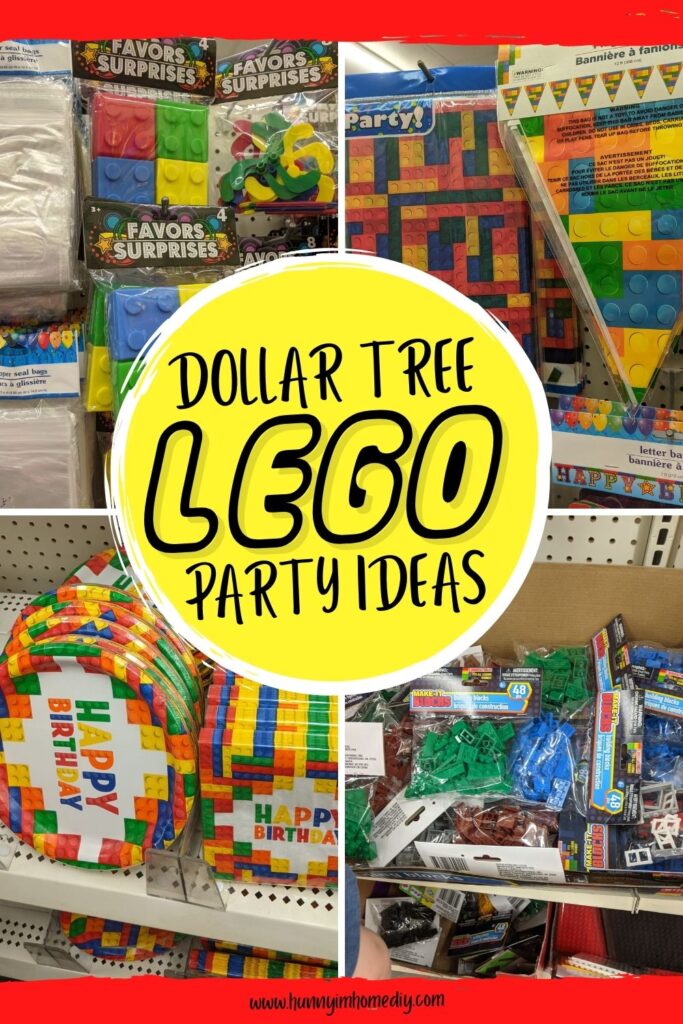 Dollar Store Lego Party ideas