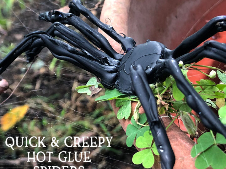 Image for Quick & Creepy Hot Glue Spiders