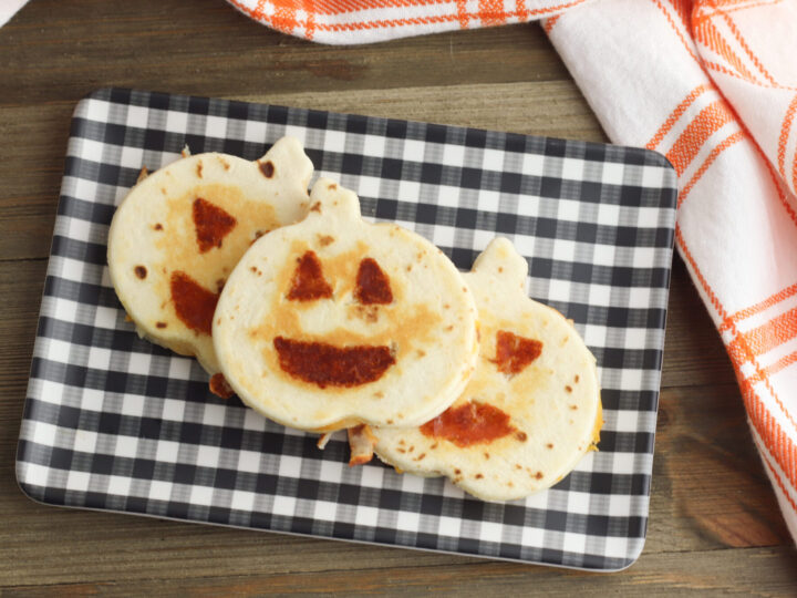 Image for Jack O Lantern Quesadillas