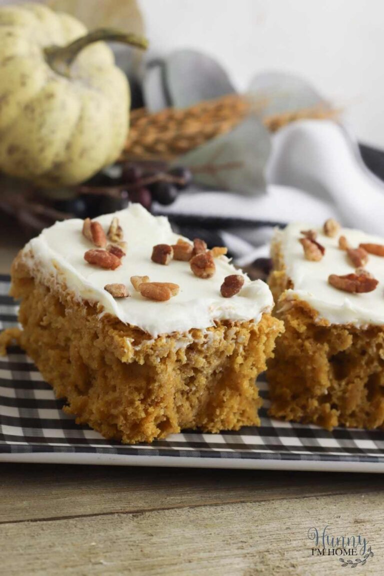 Gluten Free Pumpkin Bars with Cake Mix