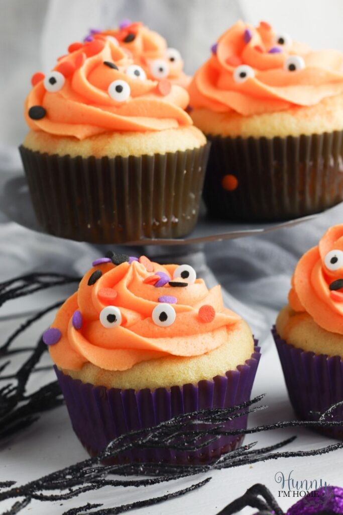 gf Halloween cupcakes