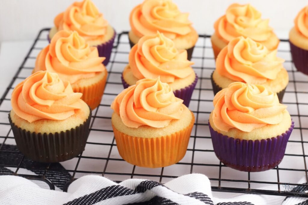 gluten free orange cupcakes