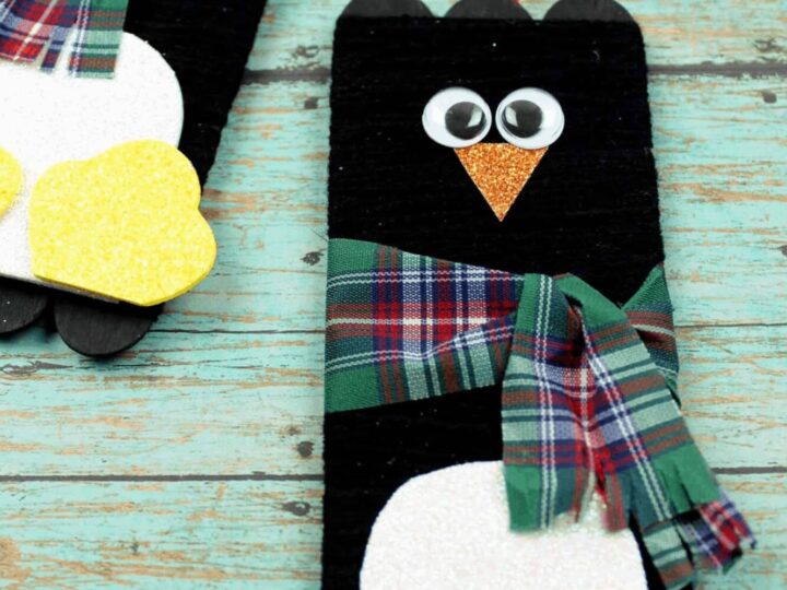 Image for Easy Penguin Craft Using Popsicle Sticks