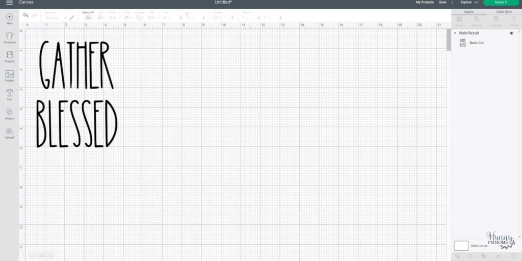 Resize words