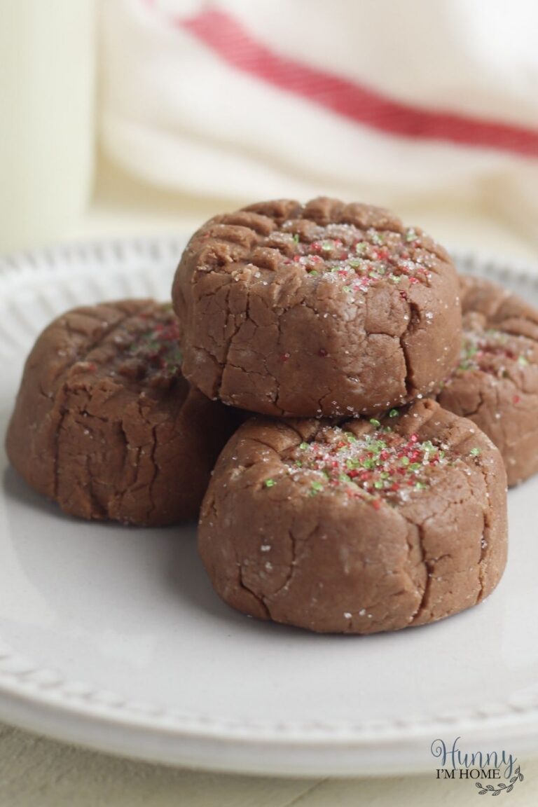 Flourless Gluten Free Chocolate Mint Cookies