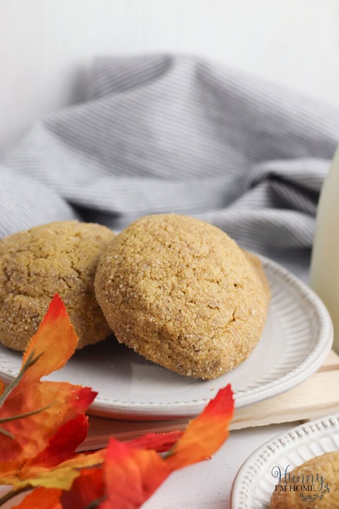 gf pumpkin spice cookies