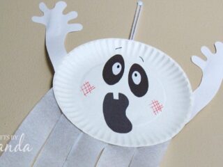 Image for Paper Plate Ghost Craft