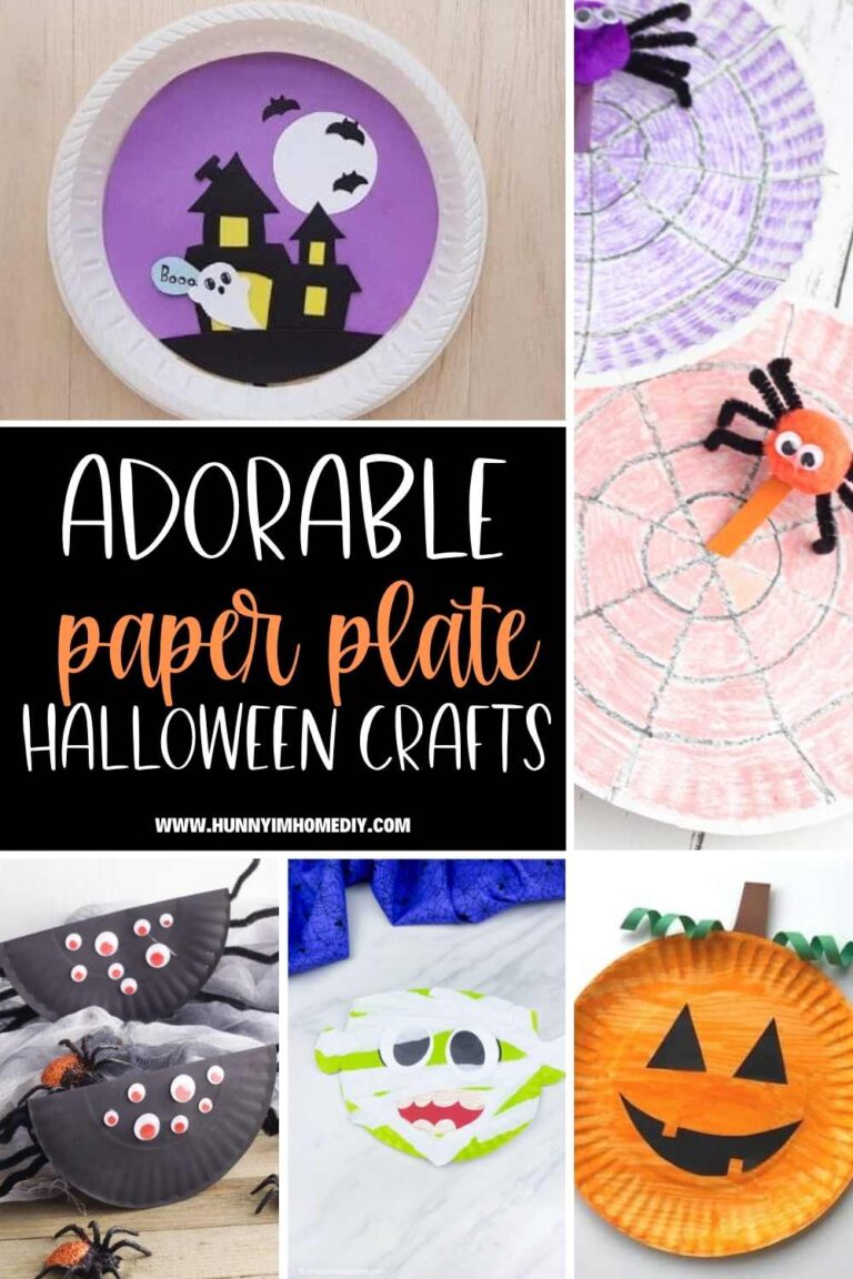 15 Adorable Paper Plate Halloween Crafts for Kids