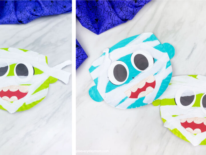 Image for Paper Plate Mummy Craft [Free Template]